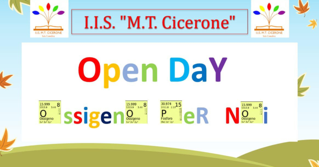 Open Day - M.T. Cicerone Sala Consilina (SA)